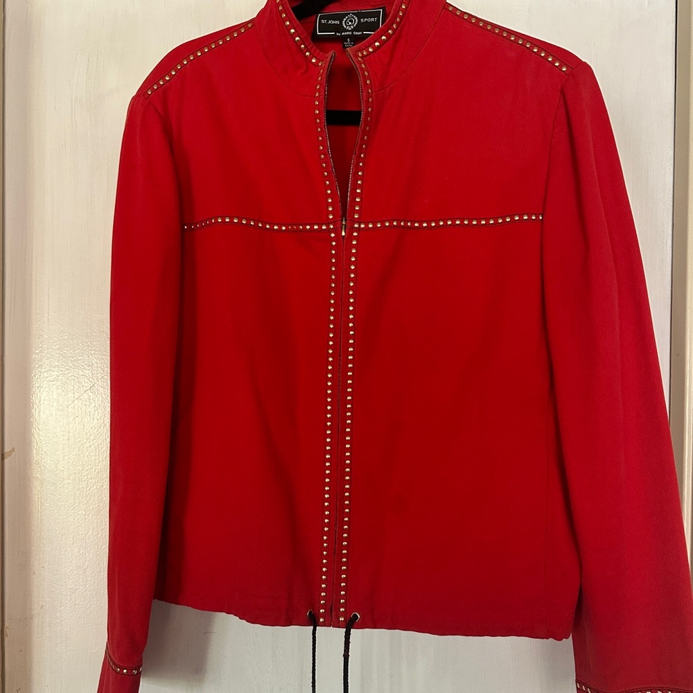 St. John Sport Denim Jacket